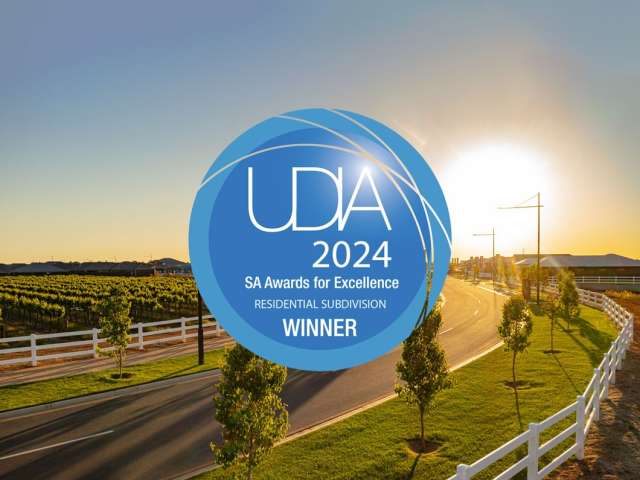 The Entrance Wins Residential Subdivision Award by UDIA SA