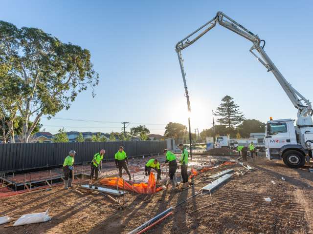 First Slab Poured at St. James – A New Chapter Begins in Kidman Park